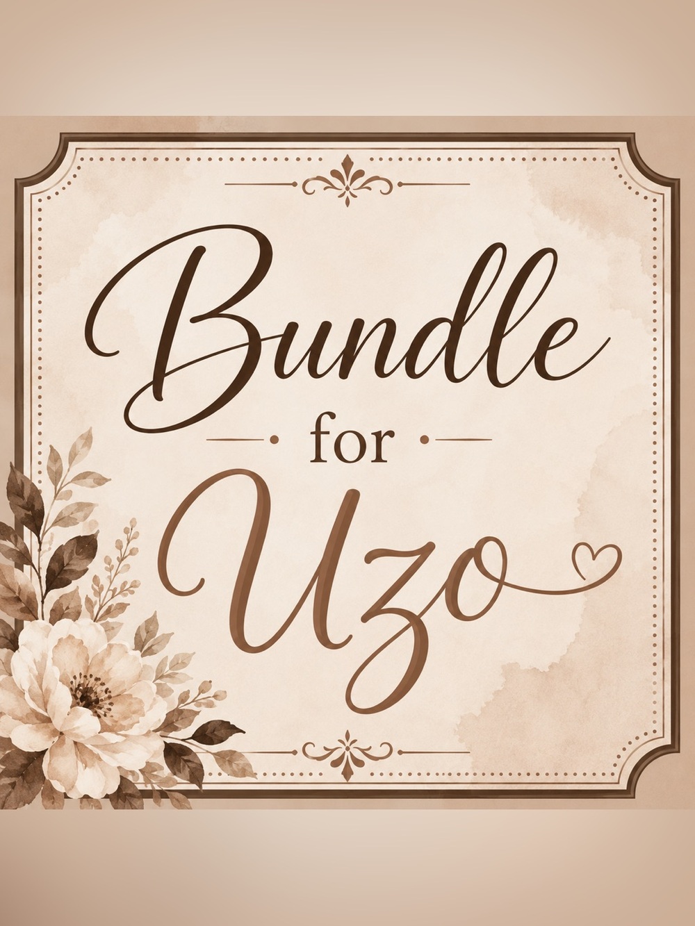 Home goods for Uzo